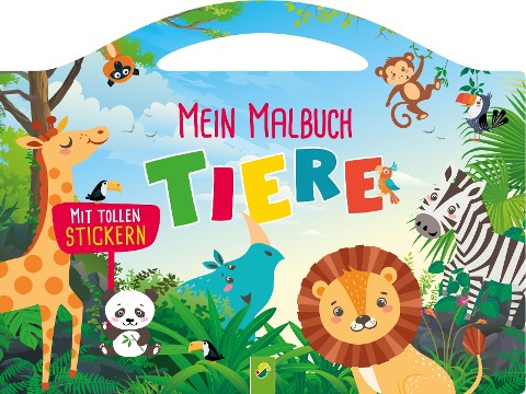 Mein Malbuch Tiere - 