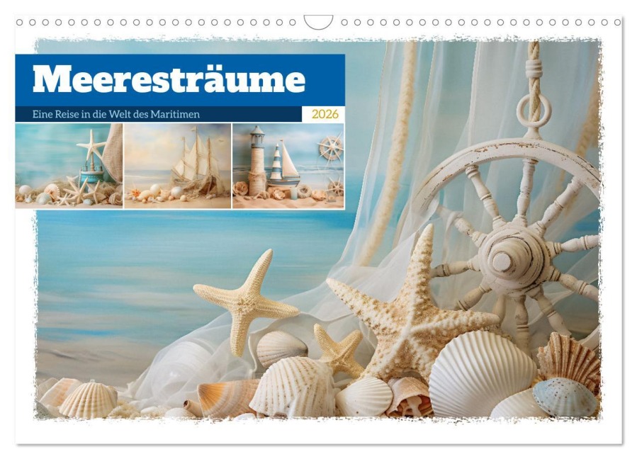 Meeresträume (Wandkalender 2026 DIN A3 quer), CALVENDO Monatskalender - Steffen Gierok-Latniak