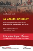 Cover-Bild zum Titel 'La valeur en droit' von 'Jean-Baptiste Jacob'