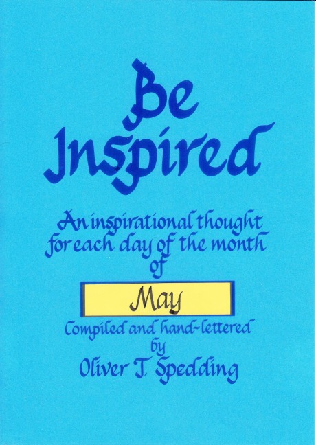 Be Inspired - May - Oliver T. Spedding