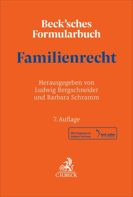 Beck'sches Formularbuch Familienrecht - 
