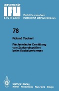 Cover-Bild zum Titel 'Rechnerische Ermittlung von Zustandsgrößen beim Radialumformen' von 'R. Paukert'