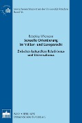 Cover-Bild zum Titel 'Sexuelle Orientierung im Völker- und Europarecht' von 'Rebekka Wiemann'