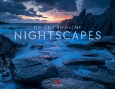 Cover-Bild zum Titel 'Nightscapes Kalender 2026 | Die Welt bei Nacht' von ''