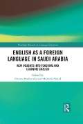 Cover-Bild zum Titel 'English as a Foreign Language in Saudi Arabia' von ''