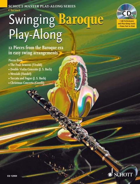 Swinging Baroque Play-Along for Clarinet - 