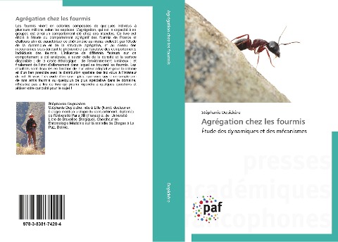 Agrégation chez les fourmis - Stéphanie Depickère