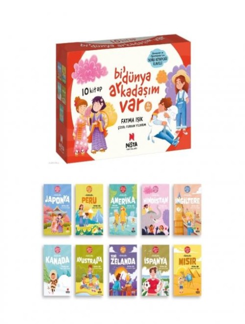 Bi Dünya Arkadasim Var 10 Kitap Soru Kitapcigi - Fatma Isik