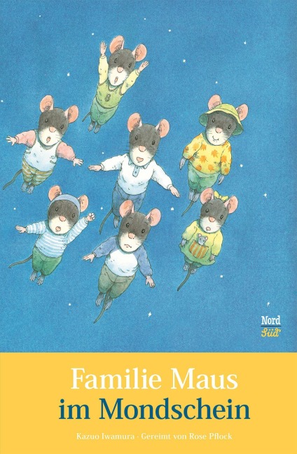 Familie Maus im Mondschein - Rose Pflock