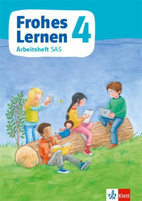 Frohes Lernen Sprachbuch 4. Arbeitsheft in Schulausgangsschrift Klasse 4. Ausgabe Bayern - 