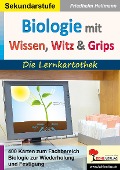 Cover-Bild zum Titel 'Biologie mit Wissen, Witz und Grips' von 'Friedhelm Heitmann'
