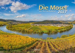 Cover-Bild zum Titel 'Die Mosel von Trier bis Koblenz 2026 Bildkalender A3 Spiralbindung' von ''