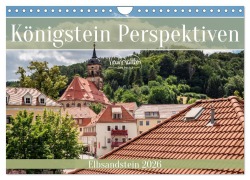 Cover-Bild zum Titel 'Königstein Perspektiven - Elbsandstein (Wandkalender 2026 DIN A4 quer), CALVENDO Monatskalender' von 'Kevin Walther'