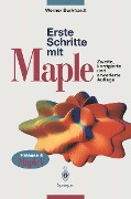 Cover-Bild zum Titel 'Erste Schritte mit Maple' von 'Werner Burkhardt'