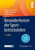 Cover-Bild zum Titel 'Besonderheiten der Sportbetriebslehre' von 'Heinz-Dieter Horch, Manfred Schubert, Stefan Walzel'