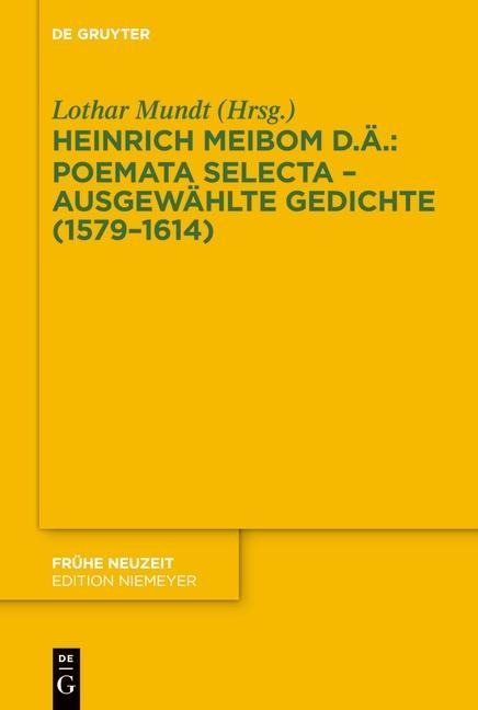 Poemata selecta - Ausgewählte Gedichte (1579-1614) - 