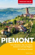 Cover-Bild zum Titel 'TRESCHER Reiseführer Piemont' von 'Sabine Herre'