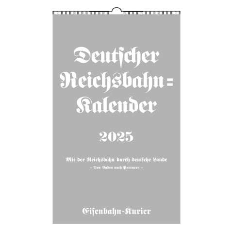 Deutscher Reichsbahn-Kalender 2025 - 