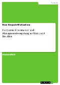 Cover-Bild zum Titel 'Corporate Governance und Managementvergütung in China und Brasilien' von 'Kian Khojaste-Mohtachem'