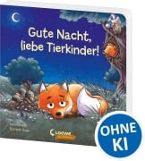 Cover-Bild zum Titel 'Gute Nacht, liebe Tierkinder!' von 'Lena Walde'