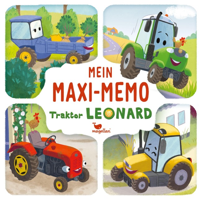 Mein Maxi-Memo - Traktor Leonard - Suza Kolb