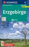 Cover-Bild zum Titel 'KOMPASS Wanderführer Erzgebirge mit Touren im Sächsischen Vogtland, 55 Touren mit Extra-Tourenkarte' von 'Sven Hähle'