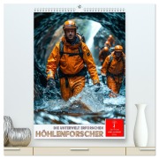 Cover-Bild zum Titel 'Höhlenforscher - die Unterwelt erforschen (hochwertiger Premium Wandkalender 2026 DIN A2 hoch), Kunstdruck in Hochglanz' von 'Peter Roder'