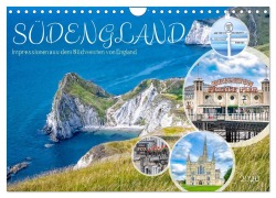 Cover-Bild zum Titel 'Südengland - Impressionen aus dem Südwesten von England (Wandkalender 2026 DIN A4 quer), CALVENDO Monatskalender' von 'Dieter Meyer'