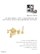 Cover-Bild zum Titel 'On data models, their transformations and consistency preserving programming interfaces' von 'Martin Pein'