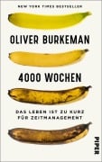 Cover-Bild zum Titel '4000 Wochen' von 'Oliver Burkeman'