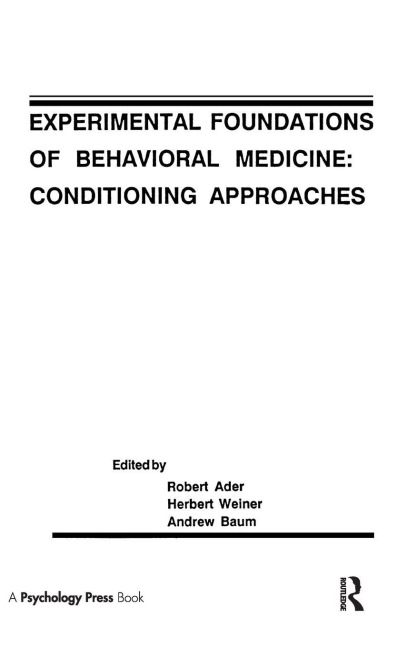 Experimental Foundations of Behavioral Medicines - 