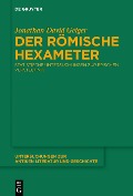 Cover-Bild zum Titel 'Der römische Hexameter' von 'Jonathan Geiger'