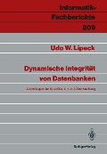 Cover-Bild zum Titel 'Dynamische Integrität von Datenbanken' von 'Udo W. Lipeck'