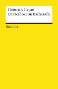 Cover-Bild zum Titel 'Rabbi von Bacherach' von 'Heinrich Heine'