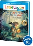 Cover-Bild zum Titel 'Leselöwen 2. Klasse - Der goldene Ritter und das Drachenei' von 'Barbara Rose'