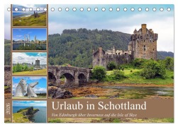 Cover-Bild zum Titel 'Urlaub in Schottland (Tischkalender 2026 DIN A5 quer), CALVENDO Monatskalender' von 'Klaus Eppele'