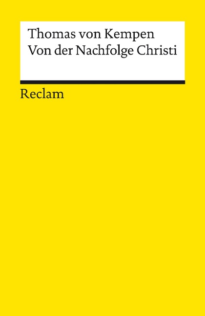 Von der Nachfolge Christi - Thomas Von Kempen