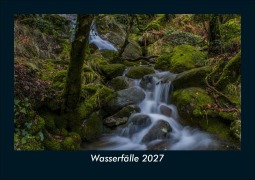 Cover-Bild zum Titel 'Wasserfälle 2027 Fotokalender DIN A5' von 'Tobias Schmitt, Kevin Heber'