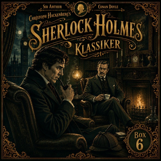 Christoph Hackenbergs Sherlock Holmes Klassiker-Box 6 - Arthur Conan Doyle