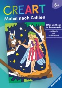 Cover-Bild zum Titel 'CreArt Malen nach Zahlen ab 5 - Elfen und Feen im Zauberwald' von ''