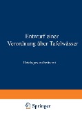 Cover-Bild zum Titel 'Entwürfe zu Verordnungen über Lebensmittel und Bedarfsgegenstände (Ausführungsbestimmungen zum Lebensmittelgesetz)' von ''