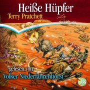Cover-Bild zum Titel 'Heiße Hüpfer' von 'Terry Pratchett'