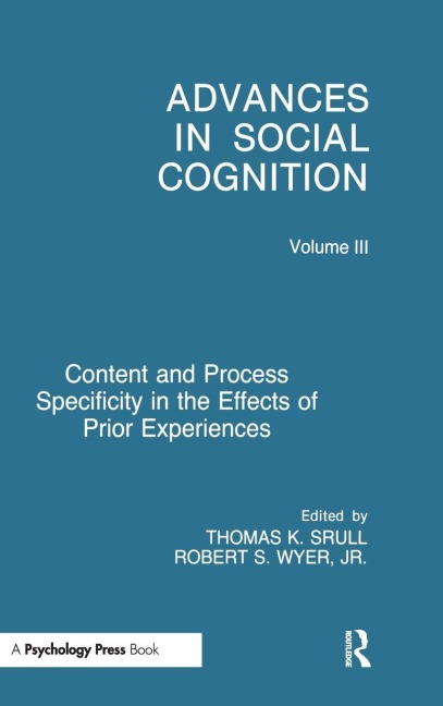 Content and Process Specificity in the Effects of Prior Experiences - 
