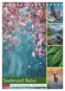 Cover-Bild zum Titel 'Seelenzeit Natur (Tischkalender 2026 DIN A5 hoch), CALVENDO Monatskalender' von 'Steffen Gierok-Latniak'