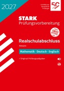 Cover-Bild zum Titel 'STARK Mathematik, Deutsch, Englisch - Realschulabschluss 2027 Hessen - Prüfungsvorbereitung' von ''