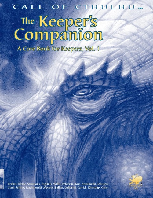 The Keeper's Companion Vol. 1 - Keith Herber