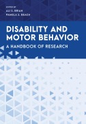 Cover-Bild zum Titel 'Disability and Motor Behavior' von ''