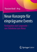 Cover-Bild zum Titel 'Neue Konzepte für einprägsame Events' von ''