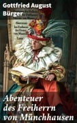 Cover-Bild zum Titel 'Abenteuer des Freiherrn von Münchhausen' von 'Gottfried August Bürger'