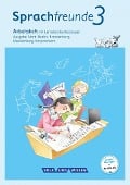 Sprachfreunde 3. Schuljahr. Arbeitsheft Schulausgangsschrift. Ausgabe Nord - Katrin Junghänel, Susanne Kelch, Andrea Knöfler